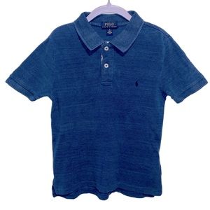 Ralph Lauren Polo Boys Tee Size 6 Blue